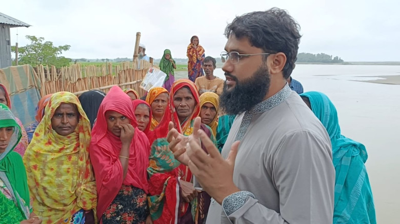 আমরা ত্রাণ চাইনা,পরিত্রাণ চাই-ড.আতিক মুজাহিদ...