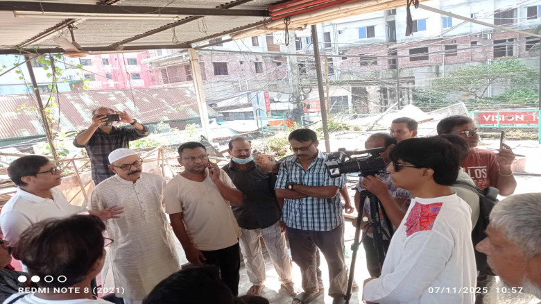 প্রতিবাদী শিল্পী গোষ্ঠীর আন্দোলনের মাধ্যমে দখলমুক্...