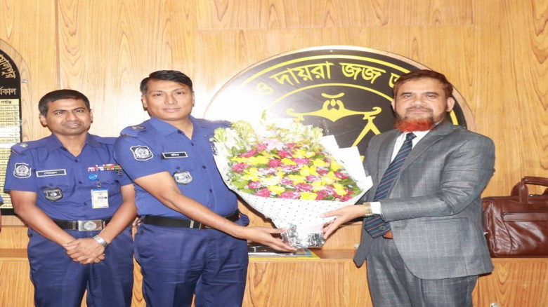 জামালপুরে নবনিযুক্ত জেলা দায়রা জজ ও পুলিশ সুপারের ...