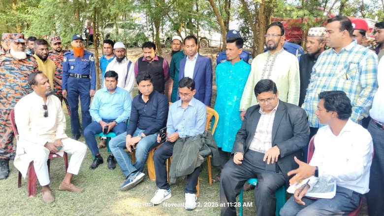মনপুরায় ভোলা জেলা প্রশাসক মতবিনিময় সভা অনুষ্ঠিত...