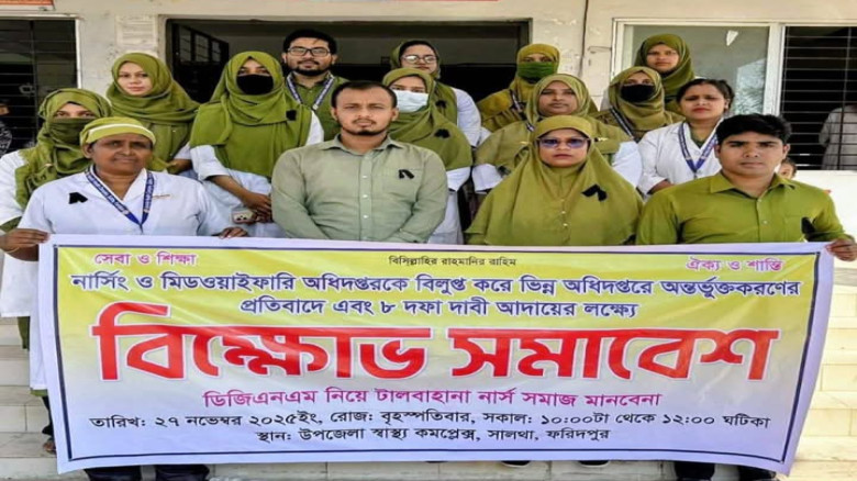 সালথায় নার্সিং মিডওয়াইফারি অধিদপ্তর বিলুপ্ত করার...