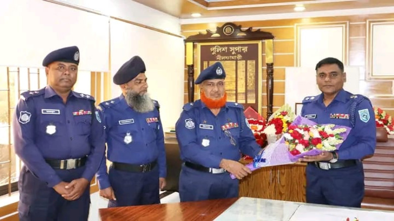 নীলফামারীতে নবাগত পুলিশ সুপার শেখ জাহিদুল ইসলামের ...