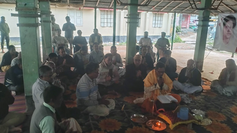 বেগম খালেদা জিয়া'র রোগ মুক্তি কামনা'য় তাহেরপুর হিন...