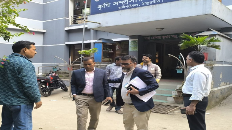 রাণীশংকৈলে সার–সংকটকে কেন্দ্র করে কৃষি কর্মকর্তার ...
