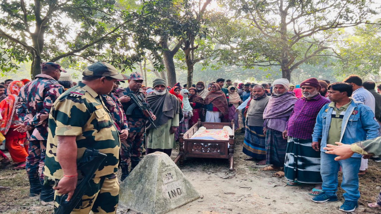 চাঁপাইনবাবগঞ্জ ৫৯ বিজিবির উদ্যোগে  ভারতীয় নাগরিকের...