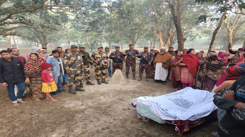 মহানন্দা ব্যাটালিয়ন ৫৯ বিজিবির  মাধ্যমে বাংলাদেশীর...
