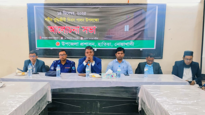 হাতিয়ায় যথাযথ মর্যাদায় শহীদ বুদ্ধিজীবী দিবস পালিত...