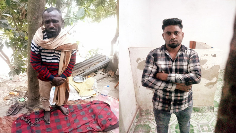 মতলব উত্তরে কাঠমিস্ত্রিকে তুলে নিয়ে গোয়ালঘরে সিঁকল...