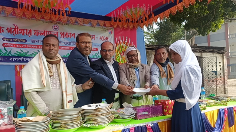 শার্শার বাগআঁচড়া হাইস্কুলের বার্ষীক পরিক্ষার ফলাফল...