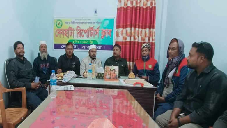 দেবহাটা রিপোর্টার্স ক্লাবে জামায়াত মনোনীত প্রার্থী...