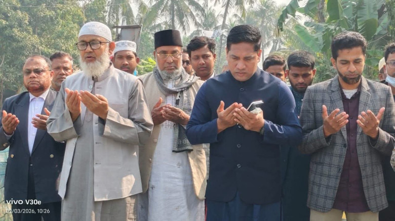 শিবপুরে বিদ্যুৎস্পৃষ্টে নিহত হাফেজ মনির হোসেনের কব...