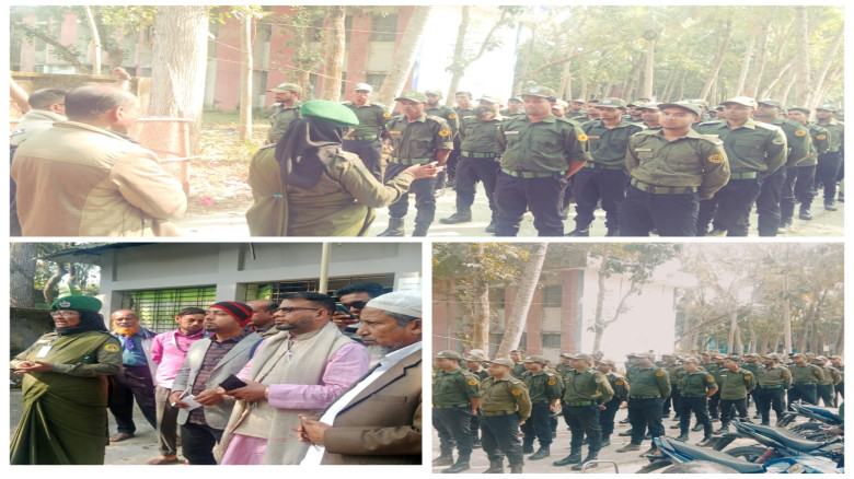 দিঘলিয়া উপজেলায় নির্বাচনী নিরাপত্তায় বিশেষ বলয়: তদ...