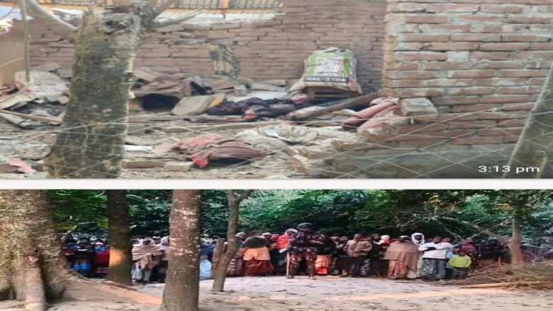 চাঁপাইনবাবগঞ্জের চরবাগডাঙ্গায় বোমা বিস্ফোরণে দুজন ...