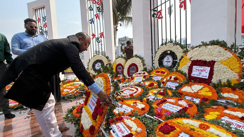 রাজশাহীতে যথাযোগ্য মর্যাদায় শহিদ দিবস ও আন্তর্জাতি...