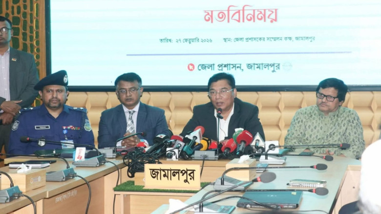 জামালপুরে বেসামরিক বিমান ও পর্যটন প্রতিমন্ত্রীর সা...