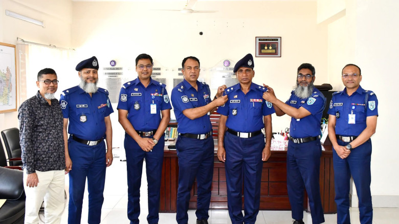 পুলিশ পরিদর্শক থেকে সহকারী পুলিশ সুপার পদে পদোন্নত...