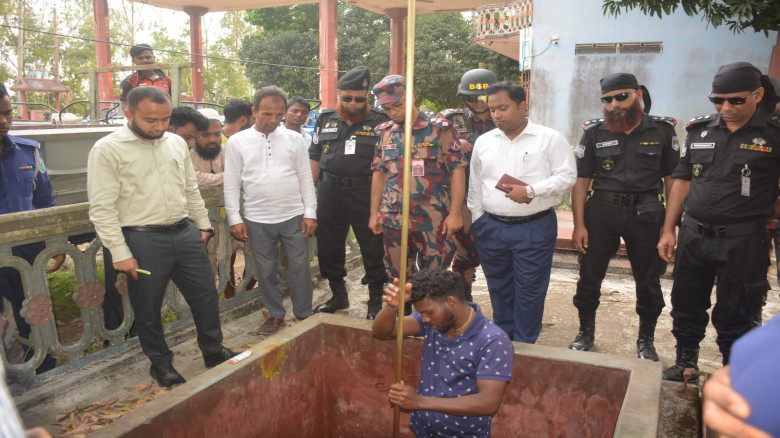 হবিগঞ্জে তেল মজুদ ও পাচার রোধে টাস্কফোর্সের যৌথ অভ...