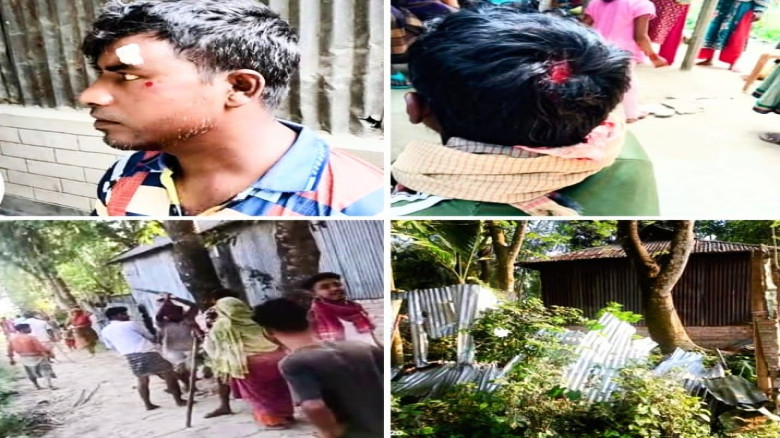 গাইবান্ধায় জমিজমা নিয়ে বিরোধে হামলা, গুলিবিদ্ধ ৪ আ...